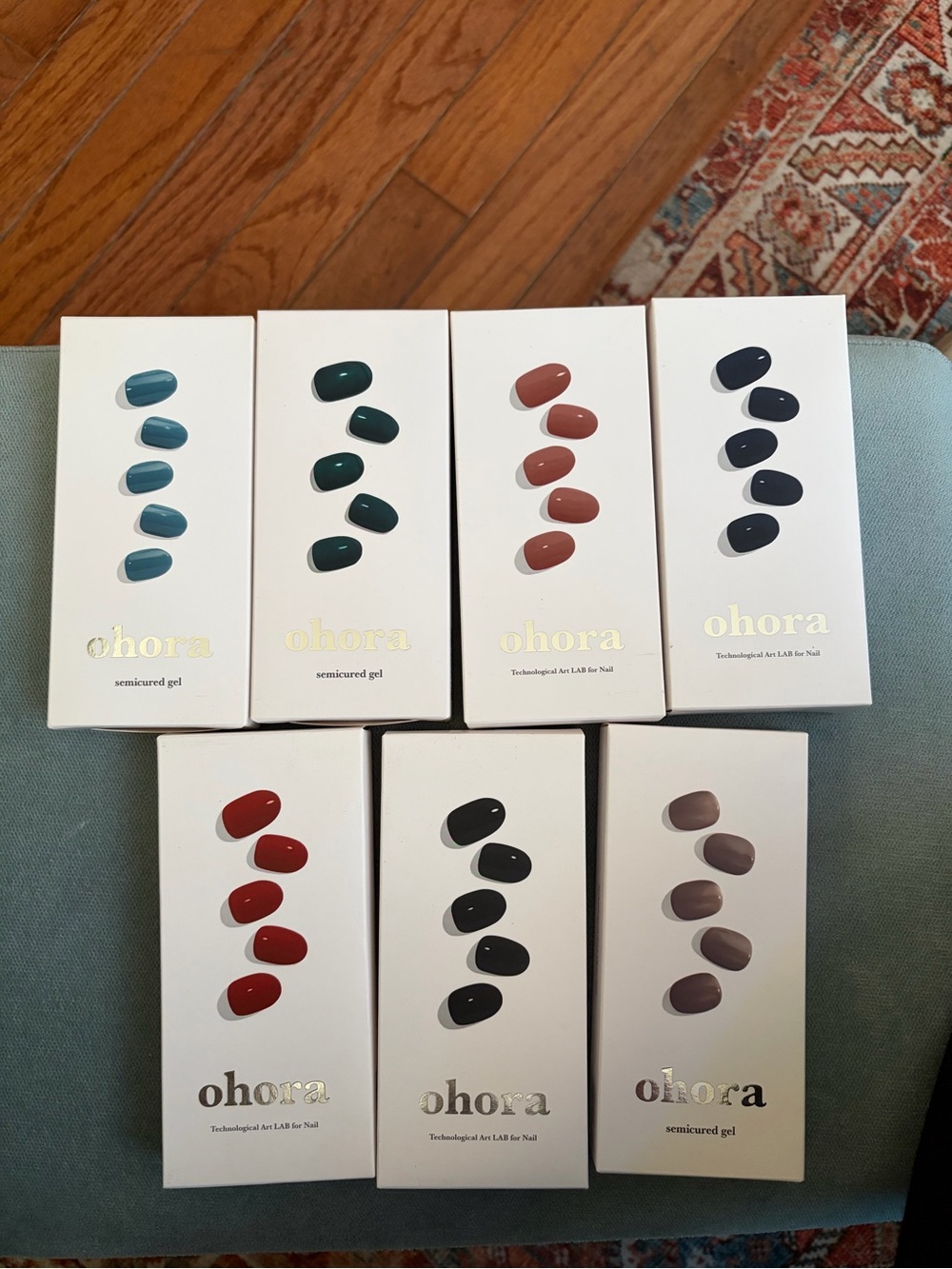 ohora Semicured Gel Nail Bundle - Assorted Solid Colors- Unsealed!